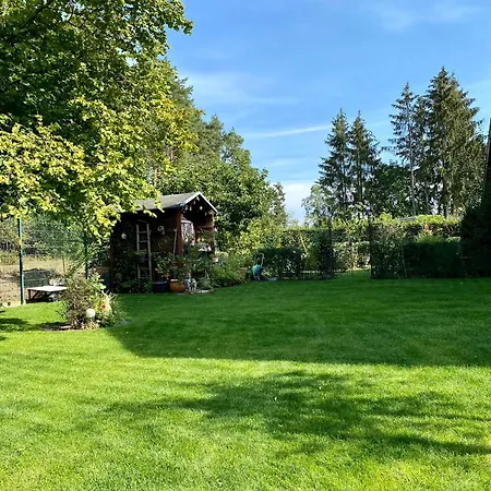 Grosse Helle Am Wald In Nahe Gruenheide Und Berlin Souterrain شقة