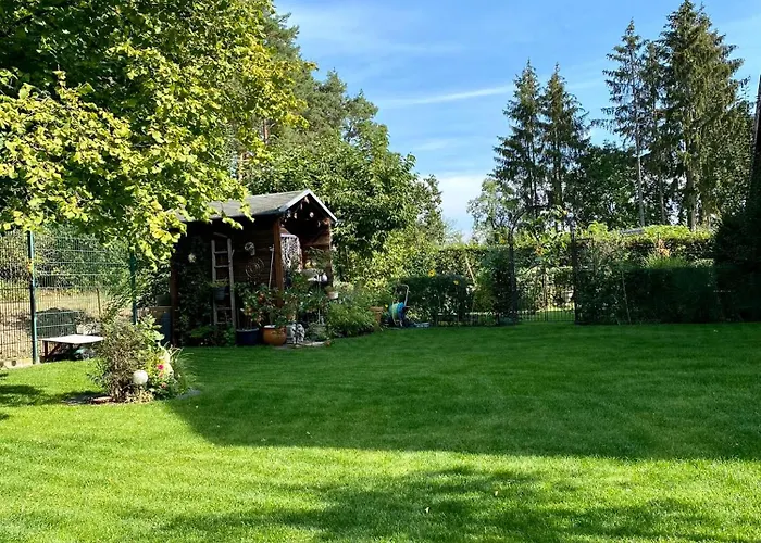 Grosse Helle Am Wald In Nahe Gruenheide Und Berlin Souterrain Daire