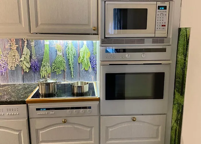 Grosse Helle Am Wald In Nahe Gruenheide Und Berlin Souterrain Daire Bad Saarow